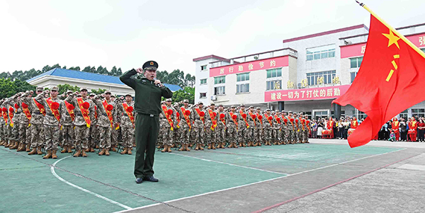 145名花都優秀青年光榮入伍