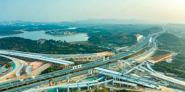 清花高速進入全面沖刺階段