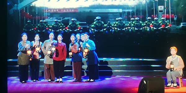 花都區情景表演唱節目《回家》榮獲第二屆廣東省軍旅歌曲歌詠比賽一等獎   英雄“回家”催淚